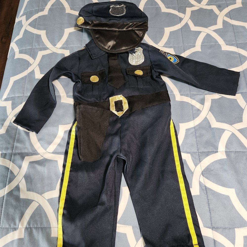 police costume size 0-6 months